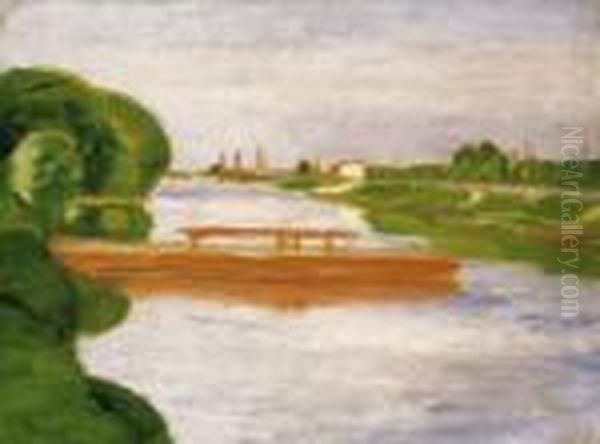 Waterside Landscape, Late 1890s - view 1