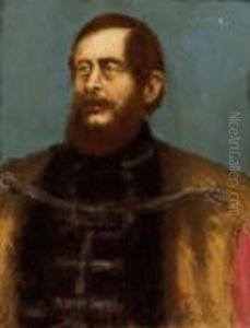 The Portrait Of Lajos Kossuth by Jozsef Rippl-Ronai