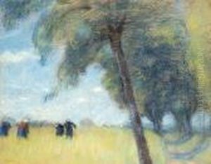 "szedik A Kevet Foldemen", 1924" by Jozsef Rippl-Ronai