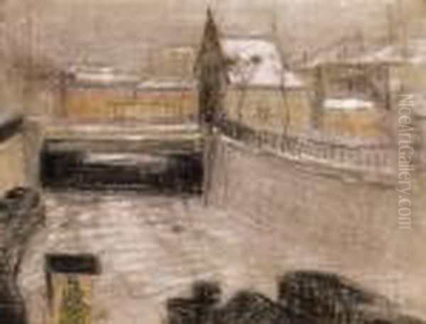 Parisian Snow - view 1