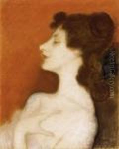 Zorka, Resting by Jozsef Rippl-Ronai