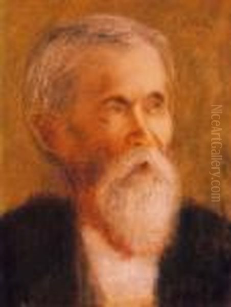 Portrait Of The Kossuth-devoted Uncle Rippl, Janos Ronai (1832-1915) ), About 1914-15 - view 1