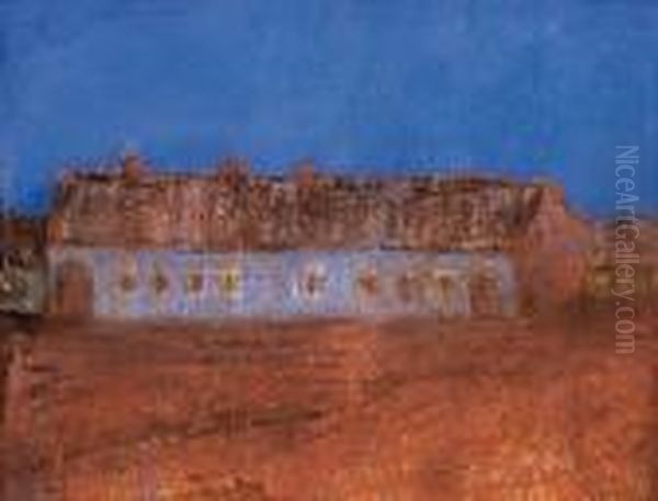 Detached Farm Under The Blue Sky - view 1