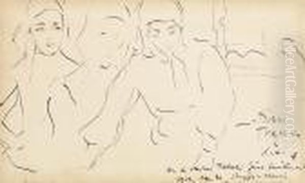 Women In Scarves - view 1