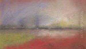Landscape Of Twilight by Jozsef Rippl-Ronai