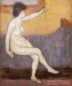 Nude With Yellow Narcissus