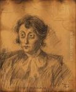 Mother Of Zorka by Jozsef Rippl-Ronai