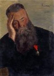The Painter's Father by Jozsef Rippl-Ronai