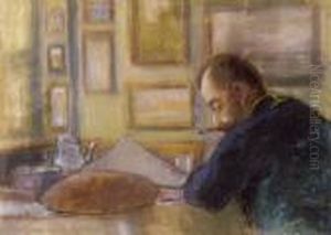 The Railway Station's Boss In Aszalo (odon Rippl-ronai) by Jozsef Rippl-Ronai