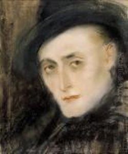 Male Head With A Hat Male Head With A Hat