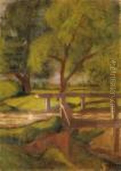 Landscape In Somodor With A Bridge - view 1