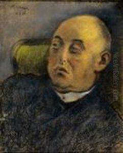Odon, The Art Collector by Jozsef Rippl-Ronai