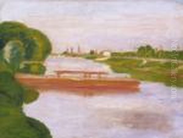 The Banks Of The River Seine - view 1