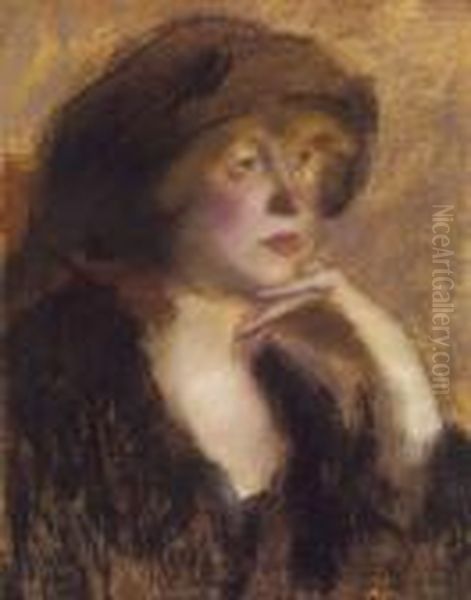Lady In A Hat - view 1