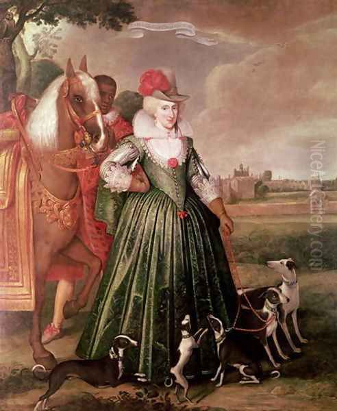 Anne of Denmark, 1617 - view 1