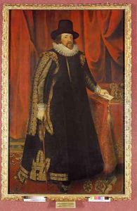 Sir Francis Bacon 1561-1626 Viscount of St. Albans by Paulus Van Somer