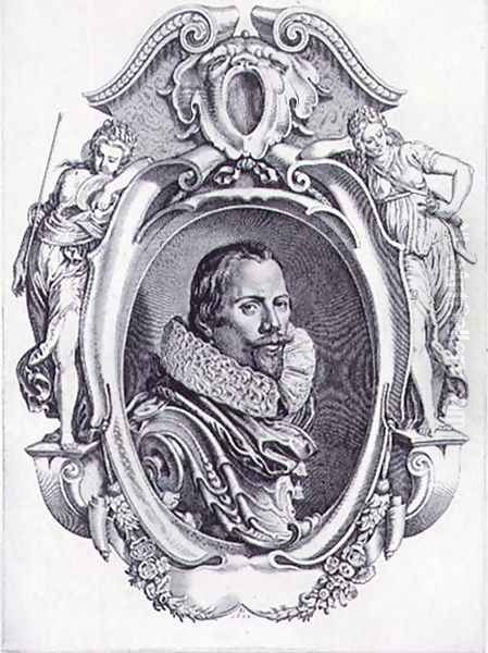Self Portrait, engraved by Simon de Passe 1595-1647 1622 - view 1