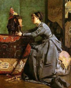 India in Paris, The Exotic Curio by Alfred Stevens