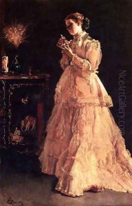 Une Poupée by Alfred Stevens