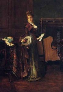 The Love Letter by Alfred Stevens