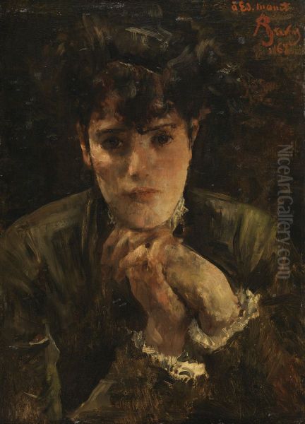 Portrait of a Young Woman - view 1