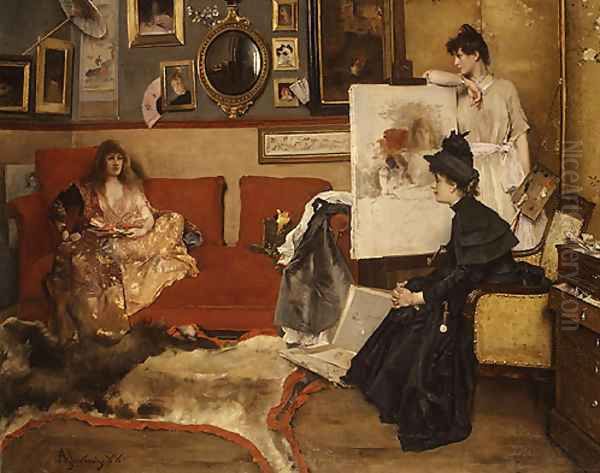 In the Studio 1888 - view 1
