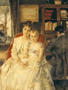 All Happiness by Alfred Stevens