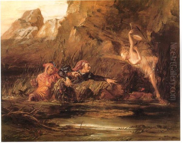 Ariel and Caliban - view 1