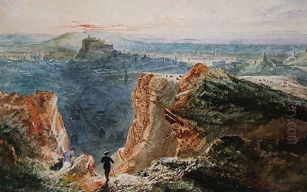Salisbury Crags, Edinburgh - view 1