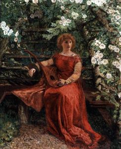 Fair Rosamund in her Bower by William Bell Scott