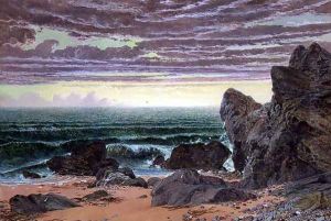 Sunset over the Sea by William Bell Scott