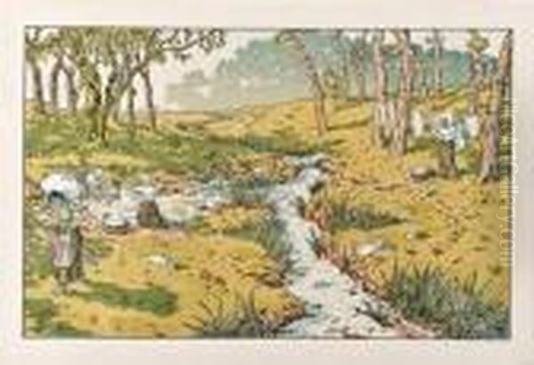 Les Lavandieres - view 1