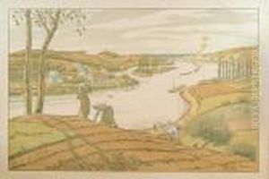 Le Fleuve. Planche Pour Les Aspects De La Nature. by Henry Parsons Riviere