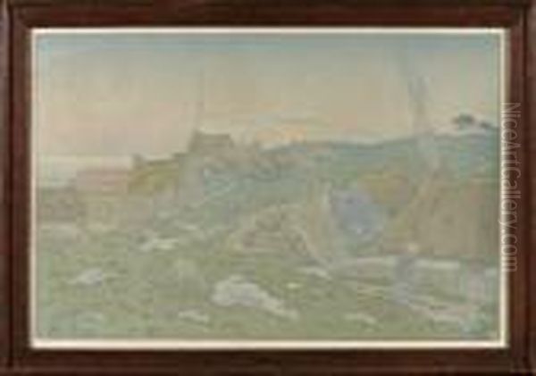 Paysage Breton by Henry Parsons Riviere