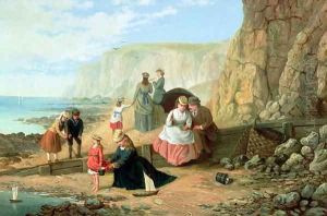 A Day at the Seaside by William Bell Scott