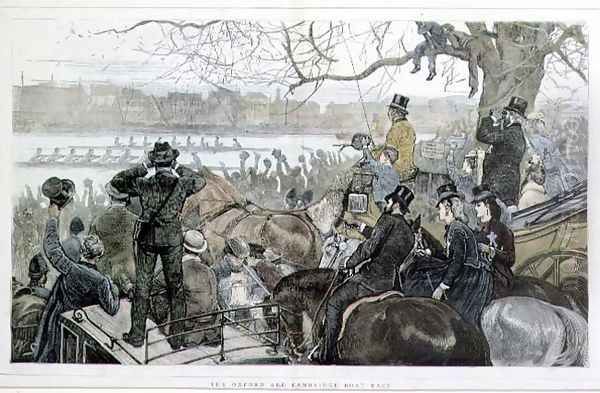 The Oxford and Cambridge Boat Race, 1871 - view 1