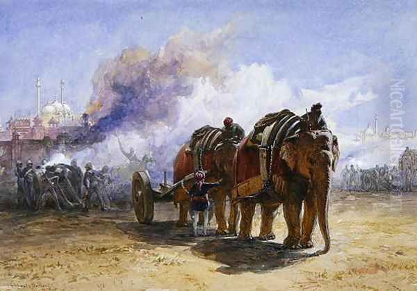 Elephant Battery, 1864 - view 1