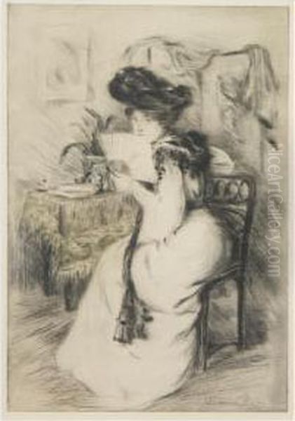 Femme A L'echarpe - view 1