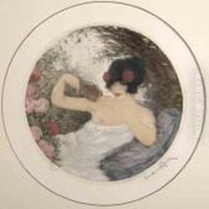 Seated Lady by Manuel Robbe