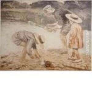 Children At Shore