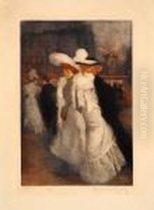 La Place Blanche A Paris by Manuel Robbe