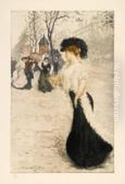 Femme Sur Les Boulevards. - view 1