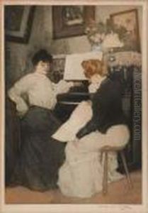 La Lecon De Piano by Manuel Robbe