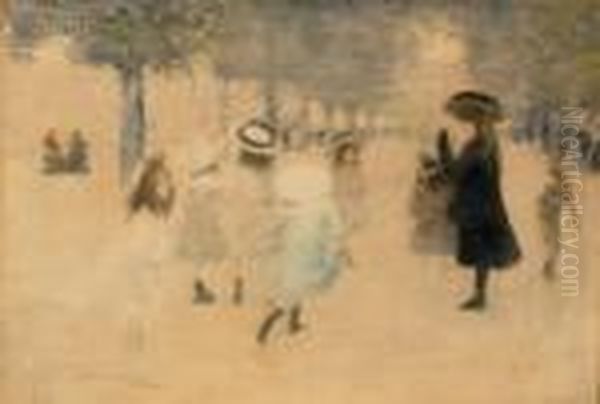 Le Jardin Des Tuileries - view 1