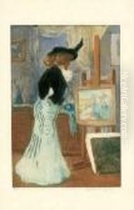 Le Pastel. 1902. by Manuel Robbe