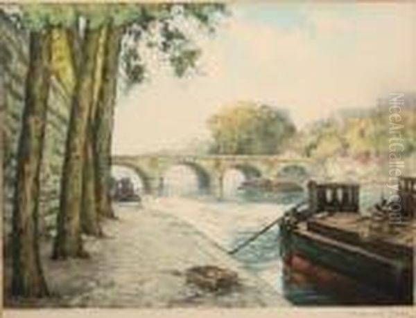 Au Bord De La Seine - view 1