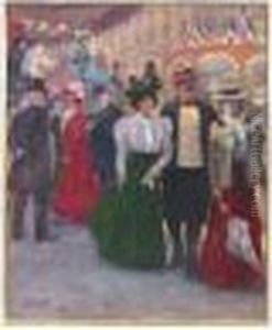 Le 14 Juillet, Fete Foraine Et Manege