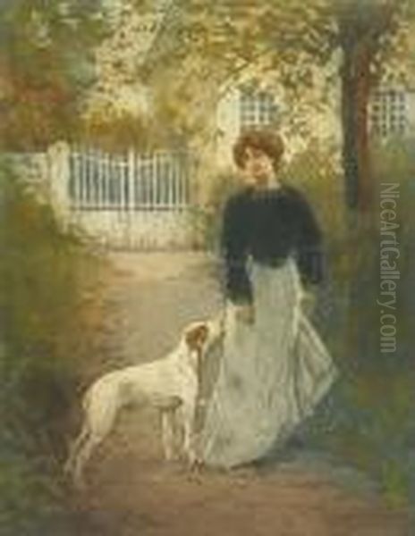 Femme Au Chien - view 1