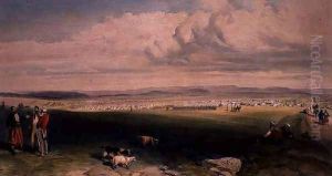 Camp of the Light Division, plate from The Seat of War in the East, pub. by Paul and Dominic Colnaghi and Co., 1856