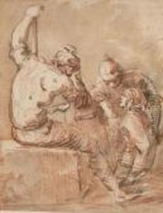 Etude De Trois Soldats, D'apres Salvator Rosa Etude De Trois Soldats, D'apres Salvator Rosa